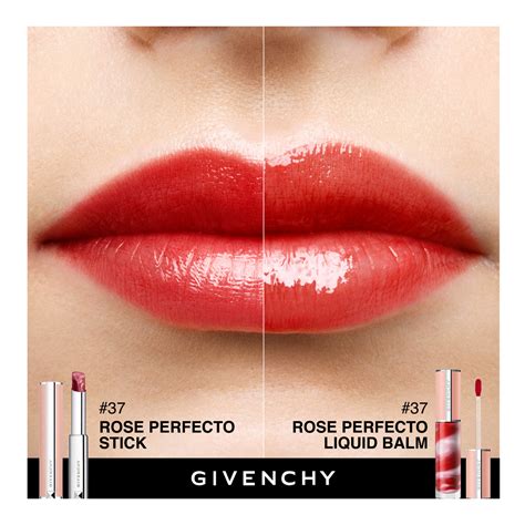 givenchy le rouge perfecto balm|Givenchy rose liquid balm.